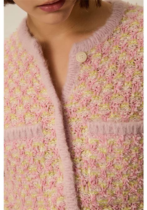 Gilet Des Petits Hauts April Multico Tweed senza maniche Des Petits Hauts | Gilet | 1E260060MULTICO